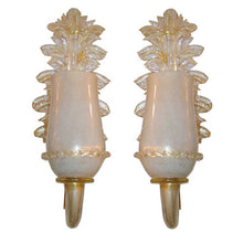 Load image into Gallery viewer, Set of 4 Barovier e Toso wall sconces
