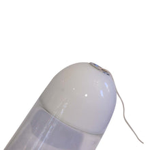 Load image into Gallery viewer, White and clear glass Vistosi table lamp