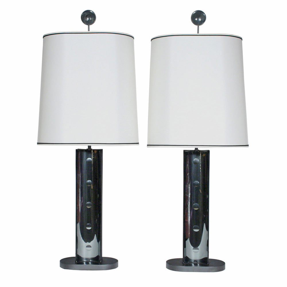 Pair Of Table Lamps By Roberto Giulio Rida
