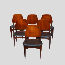 Load image into Gallery viewer, Set of 6 Fratelli Proserpio design chairs