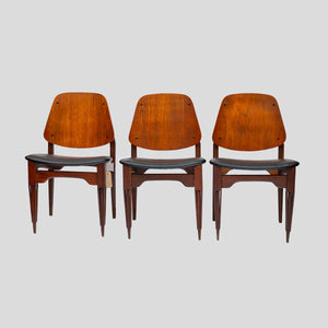 Set of 6 Fratelli Proserpio design chairs