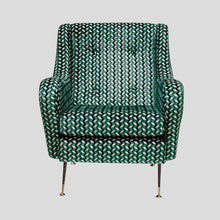 Load image into Gallery viewer, Single Italian Mid century armchair by Gigi Radice