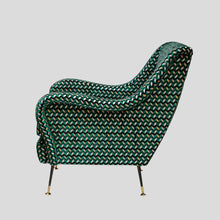 Load image into Gallery viewer, Single Italian Mid century armchair by Gigi Radice