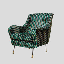 Load image into Gallery viewer, Single Italian Mid century armchair by Gigi Radice