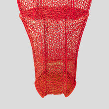 Load image into Gallery viewer, Pair of red colour storages units by Anacleto Spazzapan
