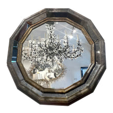 Load image into Gallery viewer, Large Octagonal Brass-Clad Mirror in the Style of Rodolfo Dubarry, 1960s–70s