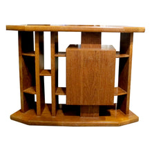 Load image into Gallery viewer, 1960s Continental Oak Bar Unit with Shelving – Room Divider