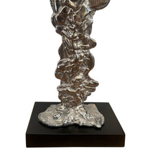 Load image into Gallery viewer, Pair of Silver-Plated Sculptural Table Lamps, Circa 1950s