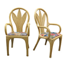 Load image into Gallery viewer, Set of 6 Vivai Del Sud Rattan Dining Chairs — Italy, Circa 1970s