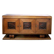 Load image into Gallery viewer, Large French Oak Sideboard by Charles Dudouyt, 1950s