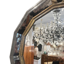 Load image into Gallery viewer, Large Octagonal Brass-Clad Mirror in the Style of Rodolfo Dubarry, 1960s–70s