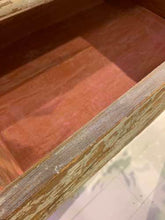 Load image into Gallery viewer, C1800 bow fronted painted Swedish buffet with pink interior