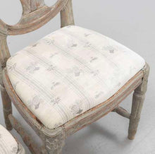 Load image into Gallery viewer, C18th century pair of Gustavian chairs