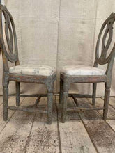 Load image into Gallery viewer, C18th century pair of Gustavian chairs