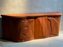 Load image into Gallery viewer, C1970s An Exceptional Sculptural Anthroposophical Pine Sideboard.