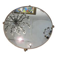 Load image into Gallery viewer, Maison Jansen Round Coffee Table with Rams head accent, 1950s