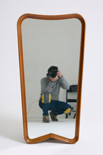 Load image into Gallery viewer, Shield Walnut Mirror