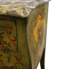 Load image into Gallery viewer, French Painted Chest of Drawers, 1920s, Neoclassical Style with Marble Top
