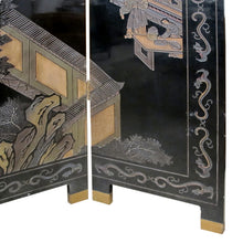 Load image into Gallery viewer, Chinese Four-Fold Coromandel Style Room Divider, c. 1940s–1950s