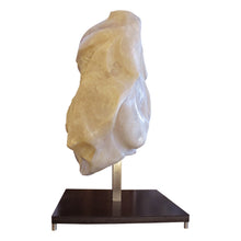 Load image into Gallery viewer, Large Mid-Century Italian Alabaster Abstract Torso Sculpture