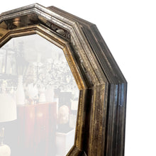 Load image into Gallery viewer, Large Octagonal Brass-Clad Mirror in the Style of Rodolfo Dubarry, 1960s–70s