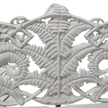 Load image into Gallery viewer, Swedish Mid-Century White Painted Garden Bench