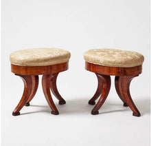 Load image into Gallery viewer, Early 19th century Swedish Karl Johan stools