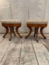 Load image into Gallery viewer, Early 19th century Swedish Karl Johan stools