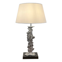 Load image into Gallery viewer, Pair of Silver-Plated Sculptural Table Lamps, Circa 1950s