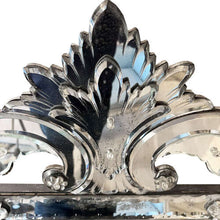 Load image into Gallery viewer, French 'Venetian' Mirror With A Shield Crest, 1900s