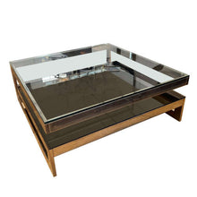 Load image into Gallery viewer, Large Coffee Table by Belgo Chrom, Belgium 1970s