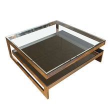 Load image into Gallery viewer, Large Coffee Table by Belgo Chrom, Belgium 1970s