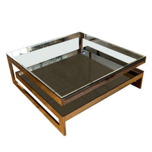 Load image into Gallery viewer, Large Coffee Table by Belgo Chrom, Belgium 1970s