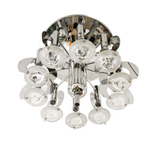 Load image into Gallery viewer, Flash mount ceiling light by Gaetano Sciolari, 1970s