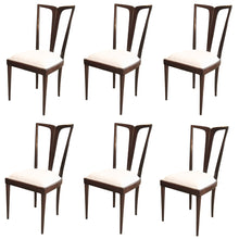 Load image into Gallery viewer, Set Of 6 Dining Chairs Chairs By Borsani