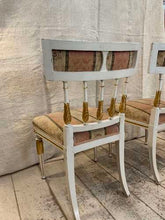 Load image into Gallery viewer, Pair of C18th Swedish Gustavian painted side chairs