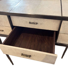 Load image into Gallery viewer, R&Y Augousti 'Melting Cosima' Console Table, Shagreen & Brass, 1990s