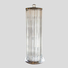 Load image into Gallery viewer, Stunning Murano Triedri Glass Column Floor Lamp
