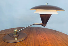 Load image into Gallery viewer, 1950s Art Speciality Co Flying Saucer Desk Lamp