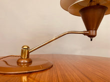 Load image into Gallery viewer, 1950s Art Speciality Co Flying Saucer Desk Lamp