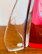 Load image into Gallery viewer, 1950s Val St Lambert Pink Twisted Tripod Table Lamp