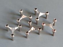 Load image into Gallery viewer, Set of 3 Boxed BMF Nagel Candle Holders inc candles