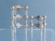 Load image into Gallery viewer, Set of 3 Boxed BMF Nagel Candle Holders inc candles