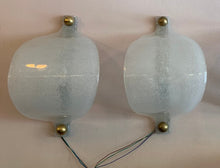 Load image into Gallery viewer, 1960s Kaiser Leuchten Murano Glass Wall Lights