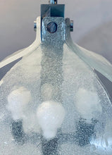Load image into Gallery viewer, 1960s Kaiser Murano Glass and Chrome Ceiling Light