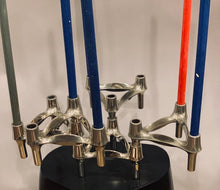 Load image into Gallery viewer, 1960s Nagel BMF Chrome Modular Candle Holder