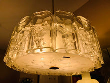 Load image into Gallery viewer, 1960s Small Doria Iced Glass Chandelier