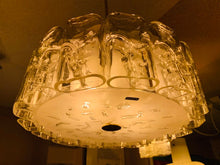 Load image into Gallery viewer, 1960s Small Doria Iced Glass Chandelier