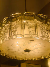 Load image into Gallery viewer, 1960s Small Doria Iced Glass Chandelier