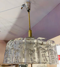 Load image into Gallery viewer, 1960s Small Doria Iced Glass Chandelier